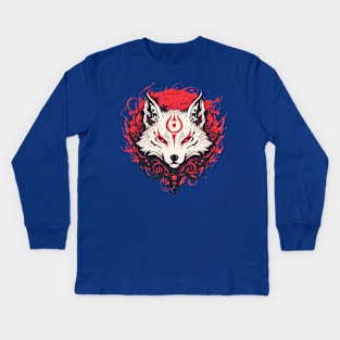 okami Kids Long Sleeve T-Shirt